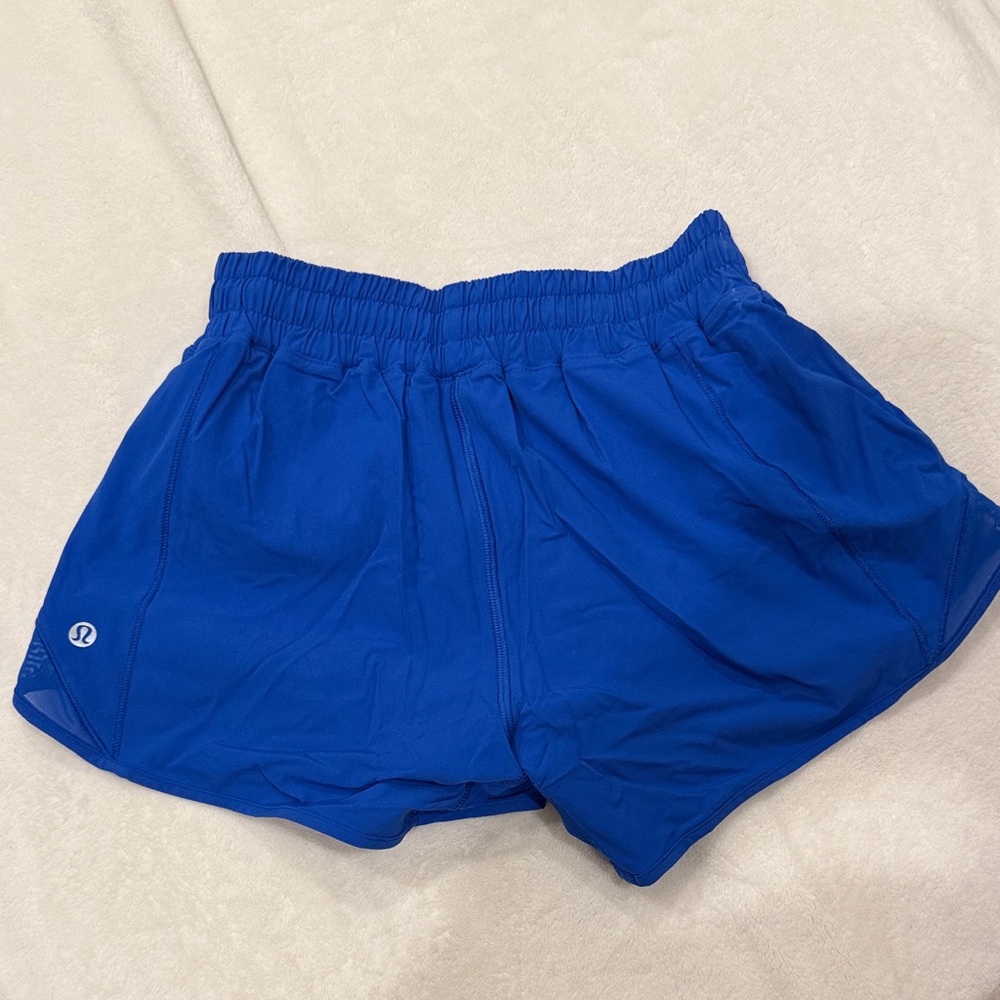 lululemon athletica Vibrant Blue Athletic Shorts